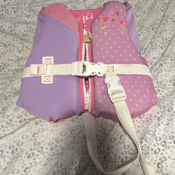 Full Throttle Infant Girls Life Vest / up to 30 lbs - Picture 5 of 5